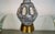 1960’s Mid-Century Modern Brutalist Ceramic & Brass Table Lamp For Sale In Los Angeles - Image 6 of 12