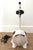 French Mid 20th Century Italian Jean Rogers Style Hobnail Frog Lamp For Sale - Image 3 of 12