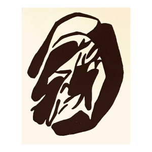 Jean Arp Woodcut Untitled A18 Published 1982
