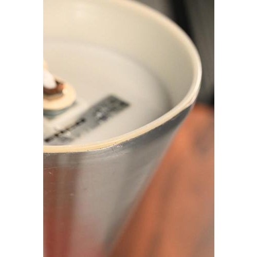 Large Space Age Table Lamp with Glass Shade from Erco For Sale - Image 12 of 13