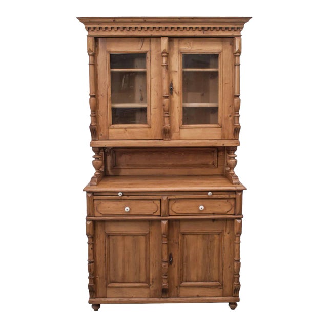 Pine Glazed Buffet For Sale