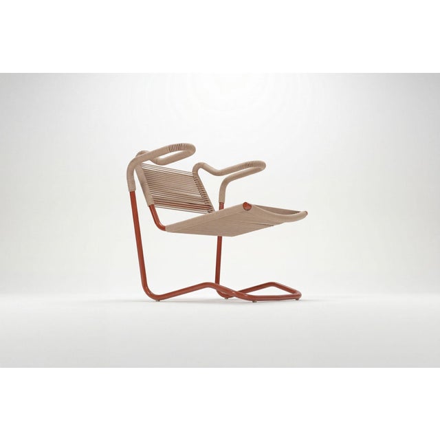 2000 - 2009 Dan Johnson Cantilever Lounge Chair (2002 Limited Production) For Sale - Image 5 of 12