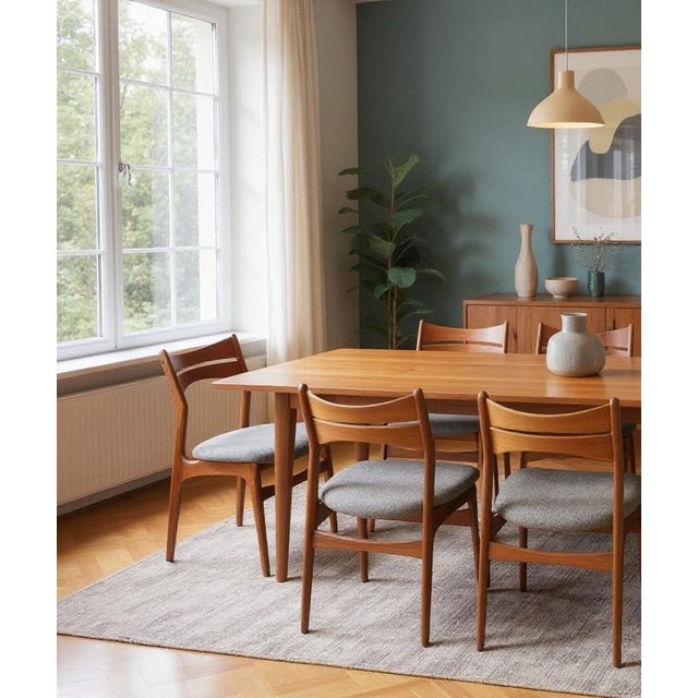 Black Vintage Danish Model 310 Chair in Teak by Erik Buch, 1960s For Sale - Image 8 of 12