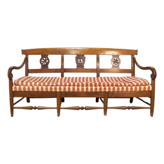 19th Century French Sofa Bench Circa 1820 For Sale