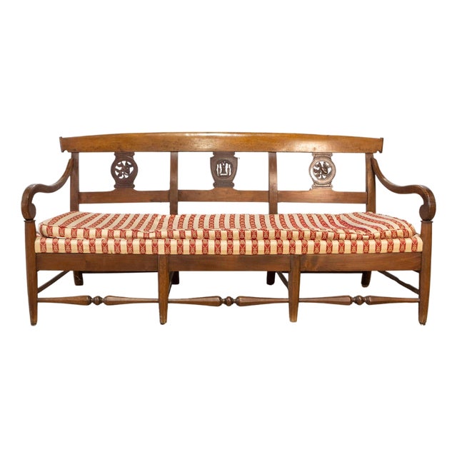 19th Century French Sofa Bench Circa 1820 For Sale