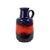 Blue Vintage West German Vase in Fat Lava from Scheurich Keramik, 1960s For Sale - Image 8 of 8