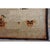 1920s Beige Vase Floral Antique Chinese Baotou Scholars Carpet Knotted Small Rug For Sale - Image 4 of 7