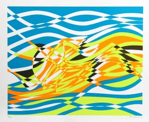 Stanley Hayter, Untitled 4, Silkscreen