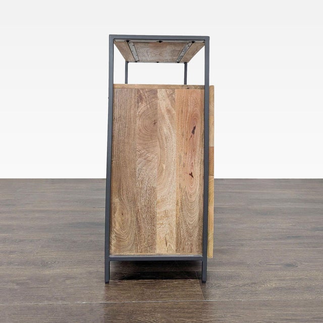 2020s West Elm Industrial Storage Entry Cabinet For Sale - Image 5 of 9