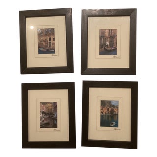 Martin Robert’s Set of 4 Prints in the Series “boats” For Sale