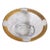 French Japonisme Etched Gilt and Cut Crystal Centerpiece For Sale