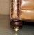 Comfortable Pair of Antique Chesterfield Victorian Brown Leather Club Armchairs For Sale - Image 10 of 17