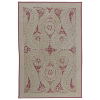 Contemporary Viennese Design Flat Woven Rug by Doris Leslie Blau For Sale