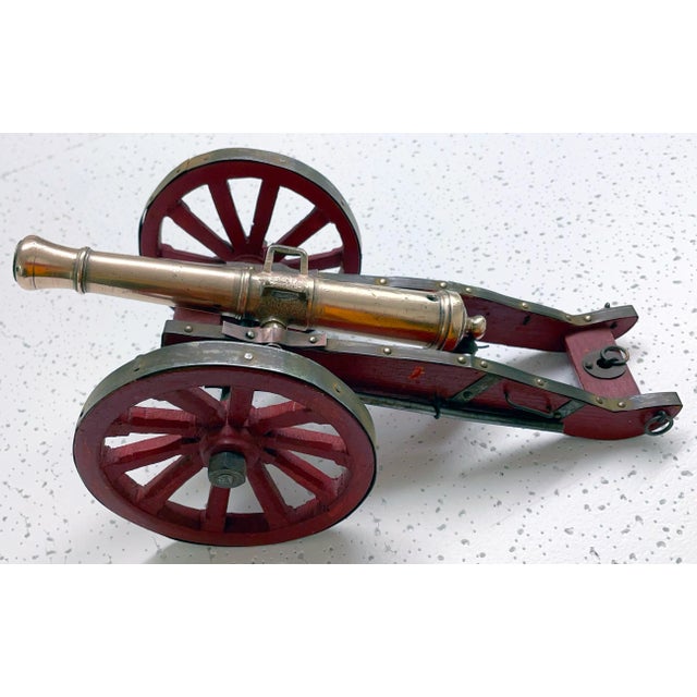 1930s Vintage French Napoleonic Artillery Toy Model "Gribauval 12lbs" For Sale - Image 5 of 11