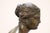 Bronze Bust of a Young Woman, Early 20th Century For Sale - Image 10 of 13