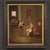 Flemish Artist, Interior Scene, 1670, Oil on Canvas For Sale - Image 13 of 13