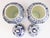 Ceramic Large Mid-Century Dutch Delft Lidded Ginger Jars Vases - A Pair For Sale - Image 7 of 14