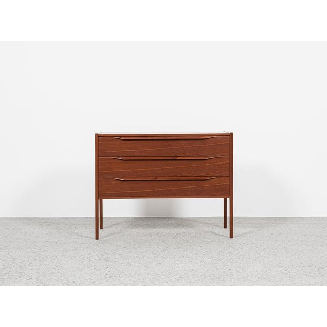 Mid-Century Danish Model 34 Chest of Drawers in Teak by Kai Kristiansen for Aksel Kjersgaard 1960s For Sale - Image 12 of 12