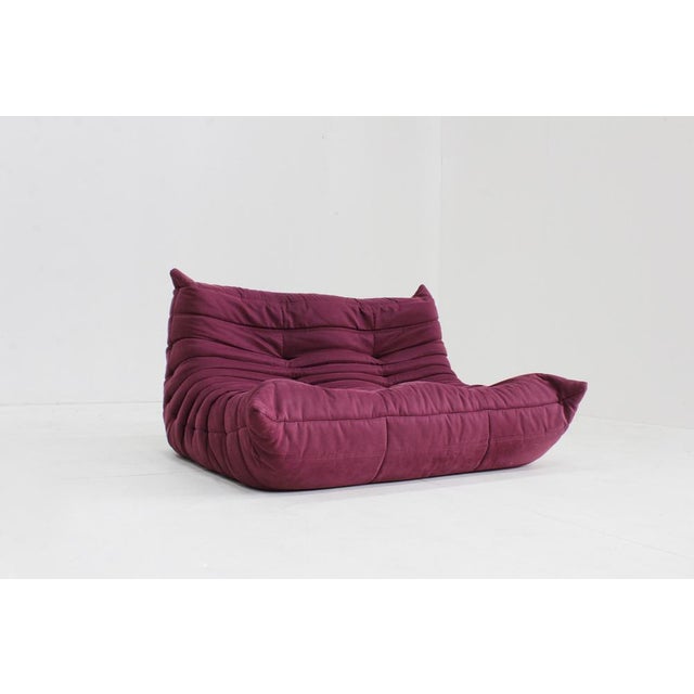Vintage Togo Two-Seater Sofa by Michel Ducaroy for Ligne Roset, 1970s For Sale - Image 10 of 10
