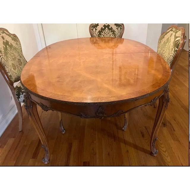 1950s Vintage Dining Set - Includes 4 Chairs For Sale - Image 5 of 7