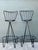 Vintage Atomic MCM Wrought Iron Barstools - A Pair For Sale - Image 12 of 12