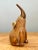 Artfully crafted using traditional Shanghai weaving techniques, this vintage rattan elephant figurine showcases...