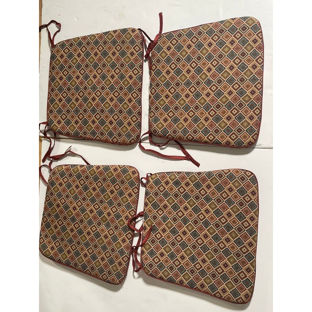 Vintage Brocade Double Sided Set Cushions Missoni Style - Set of 4 ...