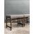 Lewis Mittman Vintage Lewis Mittman Nailhead Low Stools - A Pair For Sale - Image 4 of 12