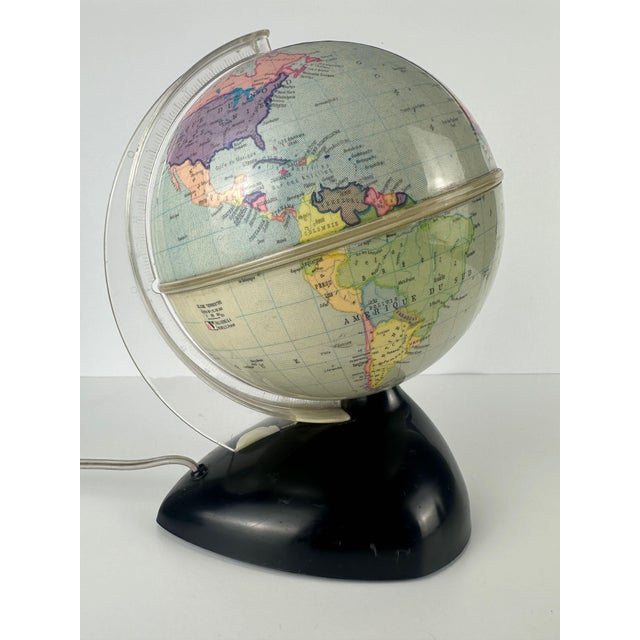Vintage Globe Lamp from Globe Terrestre, 1970s For Sale - Image 13 of 13