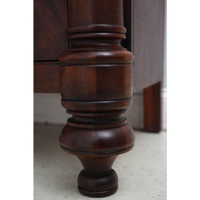 Henredon Empire Mahogany Dresser W. Mirror For Sale - Image 13 of 18