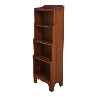 Stickley Solid Cherry Open Bookcase For Sale