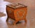 Decorate a hearth or fireside with this elegant antique coal scuttle. Crafted in France circa 1880, the bombe-form...
