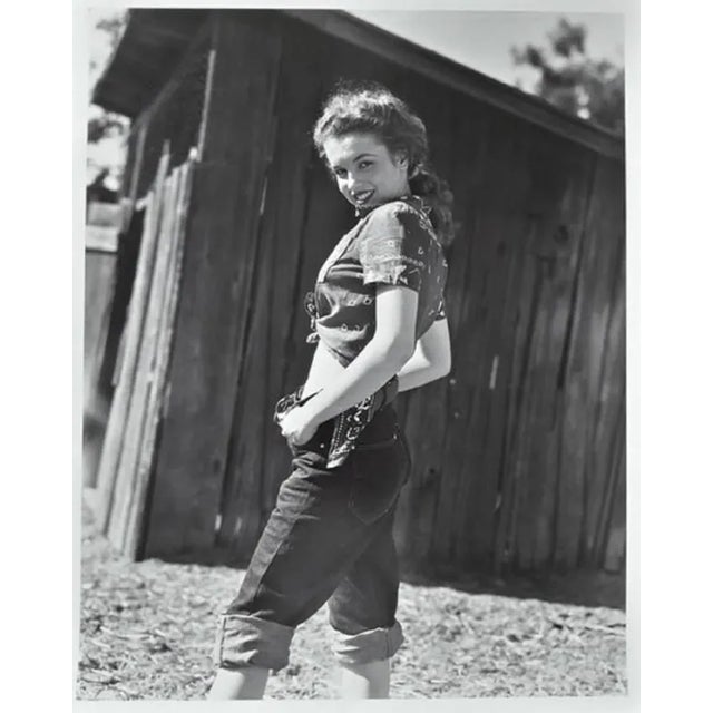 André de Dienes, Marilyn in Jeans, Photographic Print For Sale