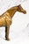 A striking and timeless decorative piece, this vintage bronze horse sculpture captures the strength, grace, and quiet...