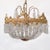 1950s Vintage Brass Basket Chandelier For Sale - Image 5 of 5
