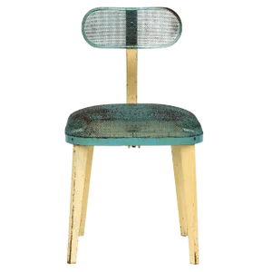 Metal Mesh Chair in the Manner of Jean Prouve