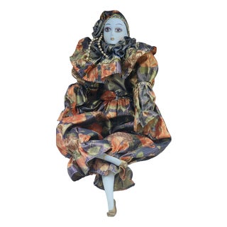 Venetian Harlequin Figure, 1970s For Sale