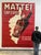 Mattei Cap Corse Large Lithograph, Advertising Aperitif wine Quinquina / XXL Old poster 320 cm x 240 cm Ln Mattei Cap...