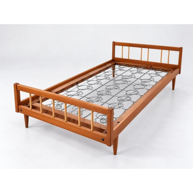 Vintage Daybed in Wood, 1960s For Sale - Image 9 of 13
