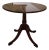 Round Solid Cherrywood Side Table by C. Rickard Regency Style For Sale
