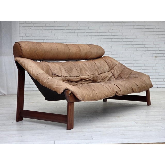 1970s Vintage Norwegian Sofa by Jan Erik Lindgren for Ekornes, 1970s For Sale - Image 5 of 18