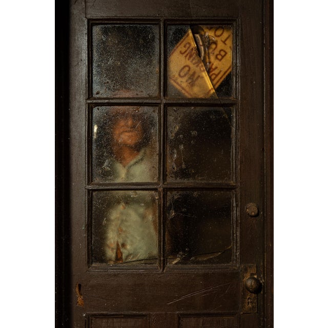 Michael Garman Back Door Illuminated Cityscape Diorama For Sale - Image 10 of 18