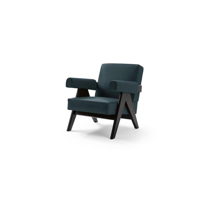 Hommage à pierre jeanneret capitol complex armchair for cassina an iconic armchair, a tribute to the work of pierre...