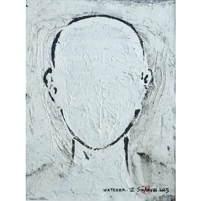 A contemporary female portrait. capturing a moment of vulnerability and confidence. The painting is 12 X 16” heavyweight...