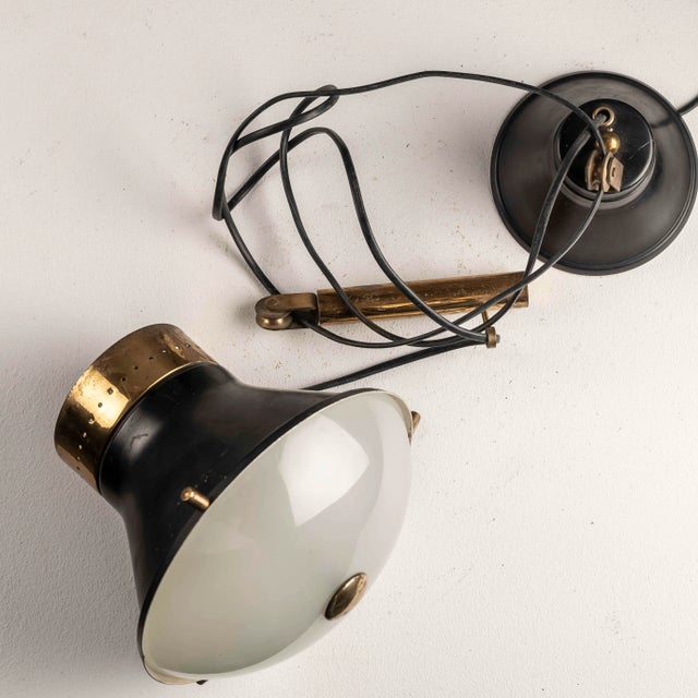 Counterweight Lamp by Oscar Torlasco for Lumi, Italy, 1950s, in Good conditions. Designed 1950 to 1959 I have official...