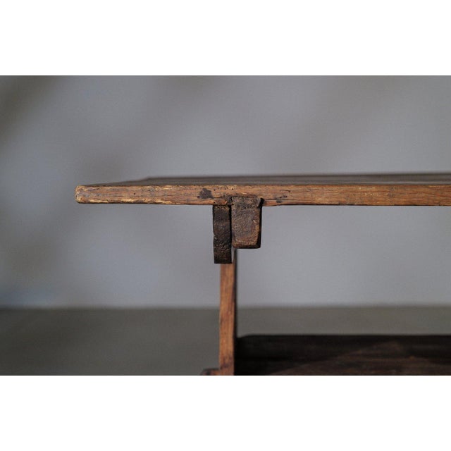 Rustic Alpine Farmhouse Table in Pine, Savoy, 1900s For Sale - Image 3 of 12