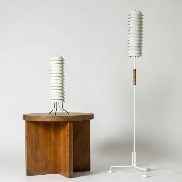 Modernist Maija Mehiläinen Floor Lamp by Ilmari Tapiovaara, 1950s For Sale - Image 9 of 10