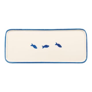 Lido Rectangular Plate - Set of 4 - Fish For Sale