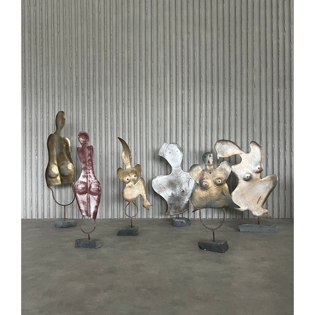 Metal Antonio Misuraca, Large Sculpture, 1980s, Metal For Sale - Image 7 of 8
