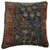 Pillow made from a Persian Tabriz rug. Measures: 17" x 19".